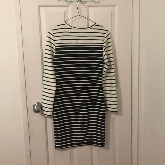 Long sleeve striped dress - Picture 2 of 2